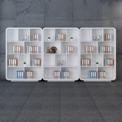 Tủ Hồ Sơ Gỗ Đơn Giản Thiết Kế Hiện Đại – Tủ Khóa, Kệ Sách Văn Phòng Sơn Bóng Trưng Bày Cao Cấp