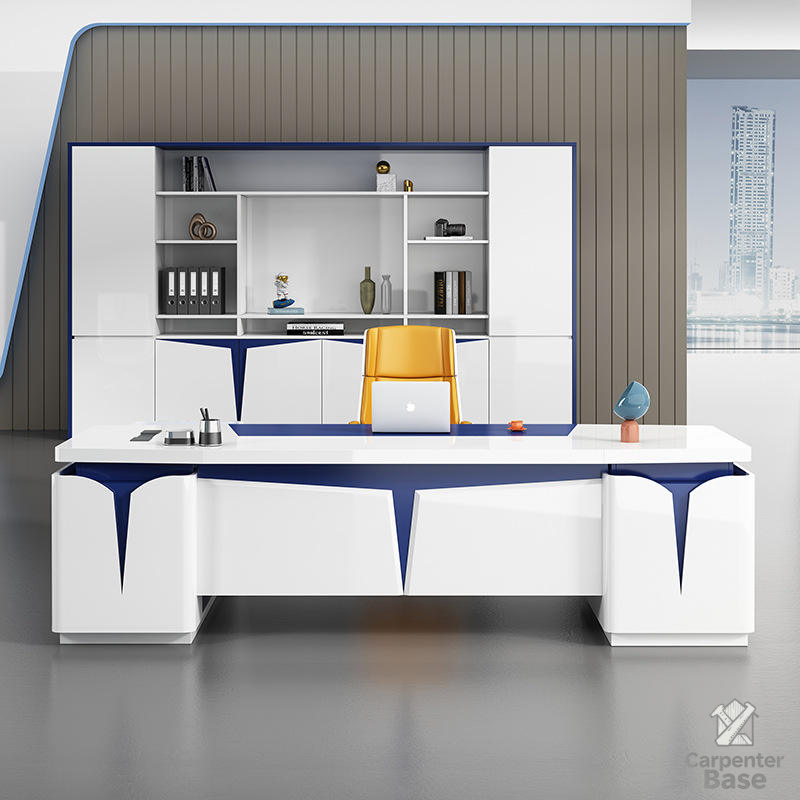 Bàn Giám đốc Hiện đại – Thiết kế sang trọng hình chữ L