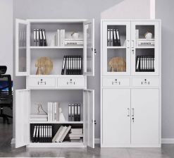 Tủ Hồ Sơ Màu Trắng Hiện Đại Tùy Chỉnh Dùng Cho Nội Thất Gia Đình Và Văn Phòng