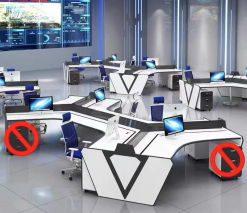 Bàn Làm Việc Hiện Đại Đơn Giản – Nội Thất Văn Phòng Công Nghệ Sơn Nhạy Cảm