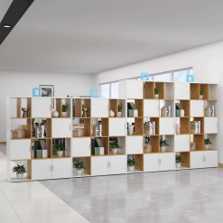 Tủ Hồ Sơ Văn Phòng Thiết Kế Hiện Đại – Dạng Tủ Locker Kết Hợp Trưng Bày Phân Khu, Dành Cho Văn Phòng, Phòng Ngủ Hoặc Nhà Bếp