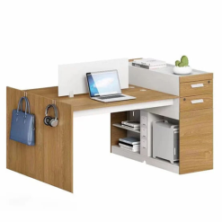 Bàn Làm Việc Giám Đốc Hiện Đại Cho Văn Phòng, Trạm Làm Việc Nhân Viên Có Trung Tâm Máy Tính