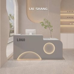 Quầy Lễ Tân Nhỏ Phong Cách Châu Âu – Dùng Cho Nội Thất Thương Mại, Khách Sạn, Salon Làm Đẹp, Quầy Bar, Bệnh Viện