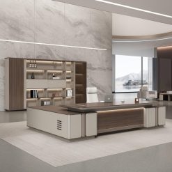 Bàn Giám Đốc Hình Chữ L Cao Cấp Hiện Đại – Nội Thất Văn Phòng Cho Lãnh Đạo, Bàn Làm Việc Hành Chính Cho Tòa Nhà Văn Phòng