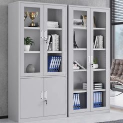 Tủ Hồ Sơ Kim Loại Hiện Đại – Tủ Lưu Trữ Tùy Chỉnh Dùng Cho Thư Viện Trường Học, Văn Phòng, Phòng Ngủ, Nhà Bếp, Văn Phòng Tại Nhà Hoặc Phòng Tắm