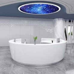 Thiết Kế Hiện Đại Quầy Lễ Tân Bằng Gỗ Cho Salon Làm Đẹp, Sân Bay, Bệnh Viện, Trung Tâm Thương Mại, Siêu Thị, Trường Học & Khách Sạn