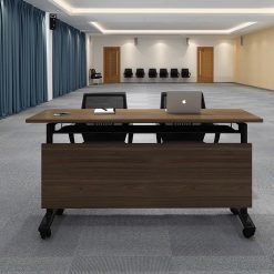 Bàn Họp Và Bàn Đào Tạo Hiện Đại, Thiết Kế Đơn Giản – Bàn Gấp Di Động Có Bánh Xe, Phù Hợp Cho Phòng Họp Nhỏ