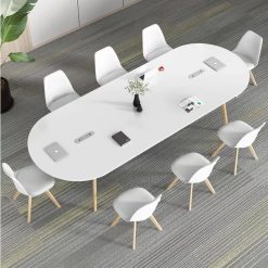 Bàn Đa Chức Năng Hiện Đại – Thiết Kế Đơn Giản, Dùng Làm Bàn Hội Nghị, Đàm Phán Cho Văn Phòng, Khách Sạn, Trường Học, Bệnh Viện, Làm Bằng Gỗ