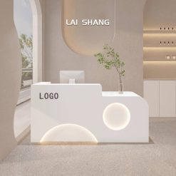 Quầy Lễ Tân Hiện Đại Sang Trọng – Dùng Cho Khách Sạn, Tiệm Cắt Tóc, Salon Làm Đẹp