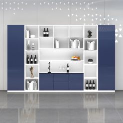 Tủ Hồ Sơ Gỗ Thiết Kế Hiện Đại – Nội Thất Văn Phòng Mới, Có Bàn Lớn Tùy Chỉnh, Dùng Cho Văn Phòng Hành Chính Hoặc Phòng Ngủ