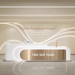 Quầy Lễ Tân Sơn Cao Cấp – Quầy Thu Ngân & Quầy Tiếp Tân Sang Trọng | Nội Thất Văn Phòng Cỡ Lớn cho Tòa Nhà Văn Phòng & Salon
