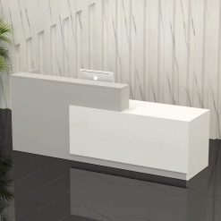 Quầy Lễ Tân Sang Trọng Hiện Đại Flo, Bán Trực Tiếp Từ Nhà Sản Xuất Nội Thất Văn Phòng Thương Mại Cho Bệnh Viện Và Siêu Thị