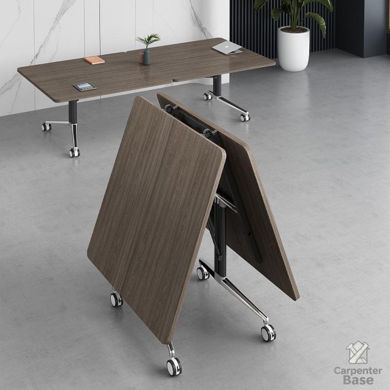 Bàn Họp Gấp Bằng Gỗ Hiện Đại, Thiết Kế Đơn Giản – Dành Cho Văn Phòng, Trường Học, Khách Sạn, Phòng Họp Cao Cấp