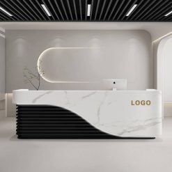 Quầy Lễ Tân Thương Mại Chống Mài Mòn – Dùng Cho Salon Làm Đẹp Và Khu Vực Tiếp Tân Khách Sạn