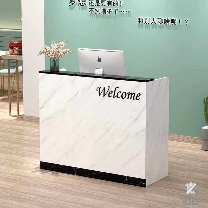 Quầy Lễ Tân Mini Đa Năng Cao Cấp – Quầy Thu Ngân Hiện Đại cho Salon & Văn Phòng