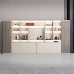 Tủ Hồ Sơ Gỗ Cỡ Lớn Tùy Chỉnh – Tủ Trưng Bày Kiêm Kệ Sách Thủ Công, Dùng Cho Văn Phòng, Phòng Khách, Phòng Ngủ, Phòng Bếp Hoặc Phòng Làm Việc, Thiết Kế Dạng Panel