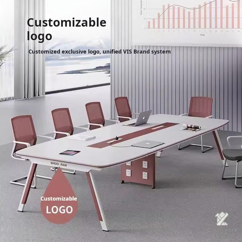 Bàn Phòng Họp Sáng Tạo – Bàn Đào Tạo Đơn Giản, Hiện Đại – Kích Thước Có Thể Tùy Chỉnh – Bộ Bàn Ghế Họp