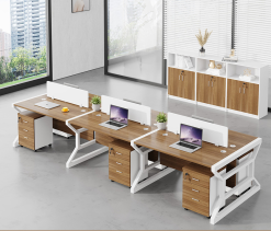 Bàn Văn Phòng Hiện Đại Bằng Gỗ Cho Khu Vực Làm Việc – Bàn Nhân Viên Và Bàn Máy Tính