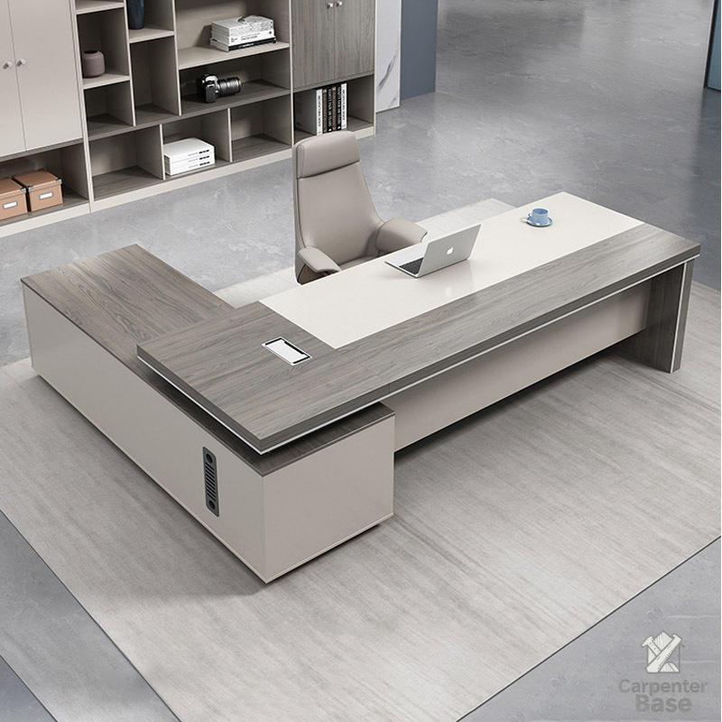 Bộ Bàn Ghế Làm Việc Cao Cấp Cho Văn Phòng CEO – Bàn Giám Đốc Kích Thước Lớn Thiết Kế Hiện Đại, Tùy Chỉnh Theo Yêu Cầu